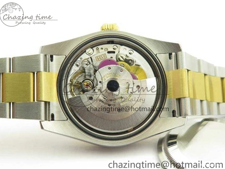 0404 Reliable Datejust 116234 36mm DJF 1:1 Best Edition Black Com Diam Dial On SS YG Oyster Bracelet SA3135 V 3487